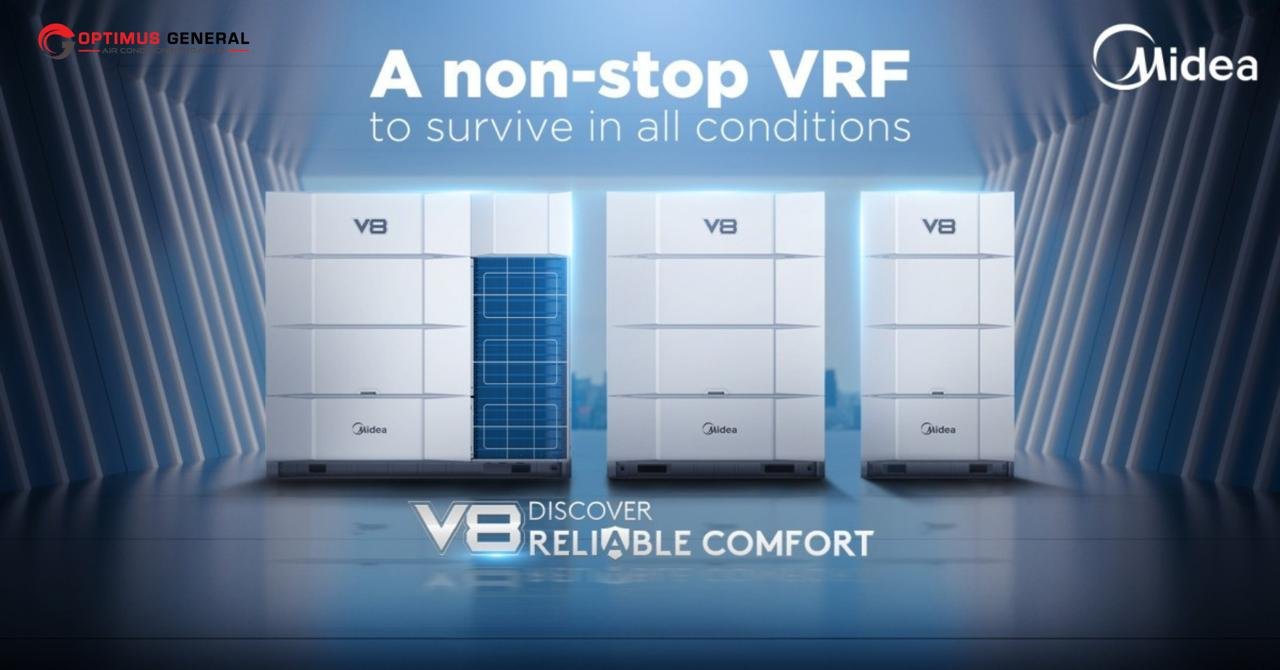 Midea AC VRF System Installation UAE