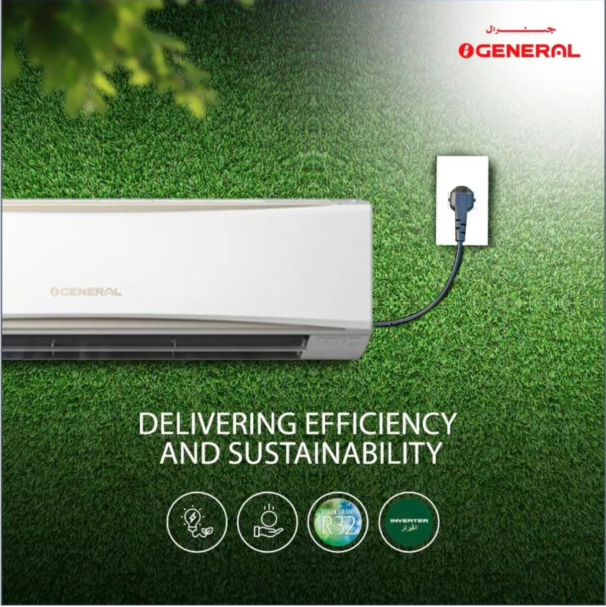 Latest Eco-Friendly O General Split AC Inverter Series